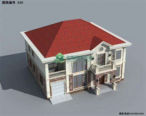 14米x10米一层房屋设计效果图