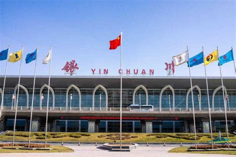 宁夏银川的河东国际机场四期扩建方案其中之一