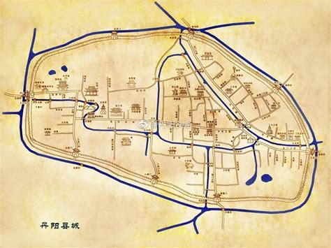 丹阳老地图，你能找到哪些熟悉的地名呢？