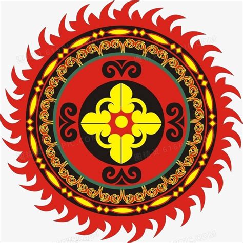 彝族图腾图片