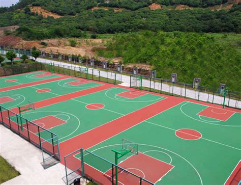 球场施工|篮球场施工|网球场施工|上海齐升体育场地设施工程有限公司