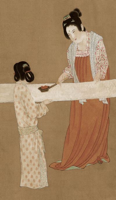 捣练图图片