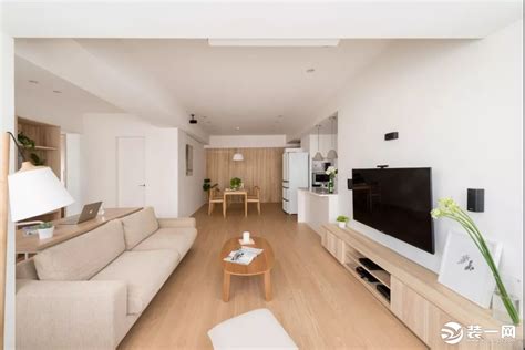 卧室客厅一体装修效果图 白领的单身公寓可以这样装_按户型查看_案例_齐家网