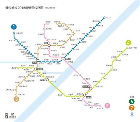 武汉地铁线路图