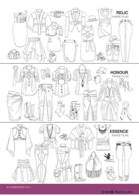 CAD作图-女装设计-CFW服装设计