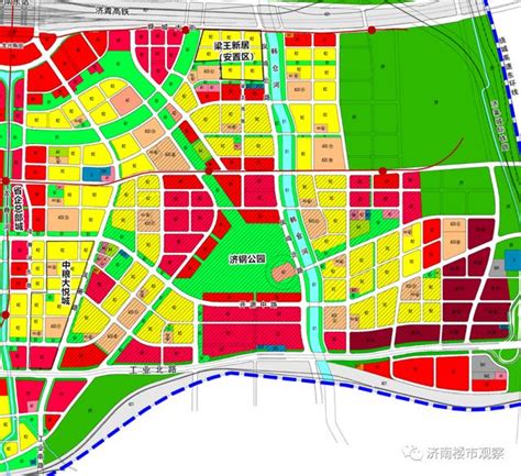 新东站地区TOD规划_济南市规划设计研究院