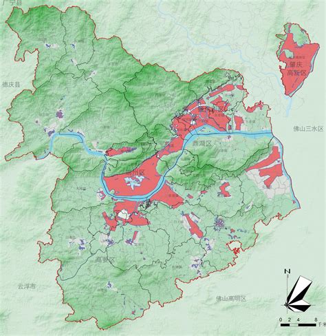 肇庆市地图 - 肇庆市卫星地图 - 肇庆市高清航拍地图