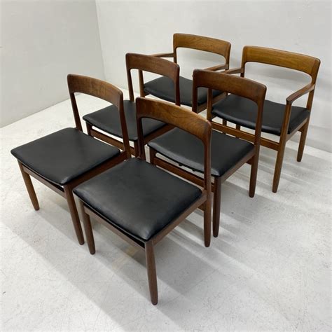 Midcentury Six Dining Chairs A Younger | Vinterior