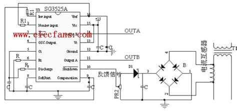 TDA8130典型应用电路（开关稳压电源）_综合电源电路_新满多