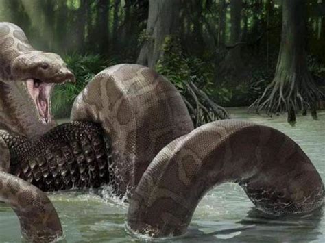 泰坦巨蟒VS帝鳄，两种“史前巨兽”谁更厉害？