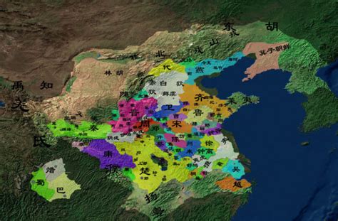东周列国志| 春秋战国之窗网 -战国地图