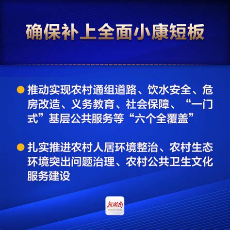 2020年湖南省委一号文件关键信息都在这__鹤城区站