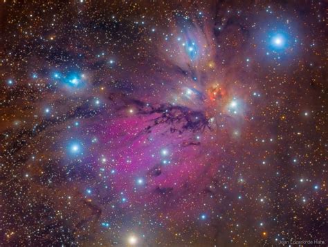 星空天文图（玫瑰星云NGC2237）