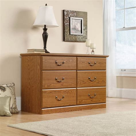Buy Sauder Orchard Hills 6 Drawer Dresser, Carolina Oak finish Online ...