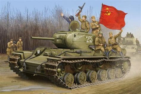 1辆对18辆最终获胜：红色史前巨兽KV重型坦克传奇 - 知乎