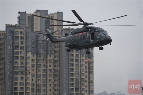 应急使命2021丨现场直击：现役世界最大直升机米-26亮相演习现场 吊载重型机械驰援_四川在线