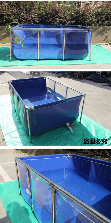 帆布养鱼池拼接虾池-青州市百牧机械设备有限公司