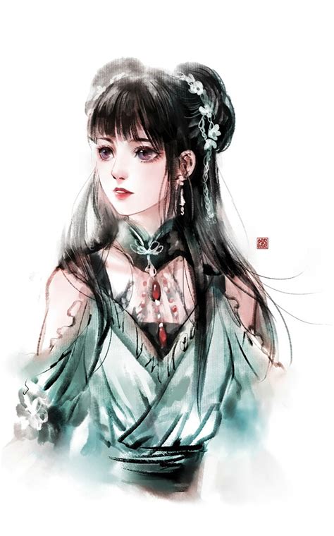 女生头像动漫古风女将军