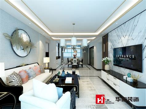 上海莫里斯花源美式风格80平米装修效果图案例_上海朗域装饰装修设计案例