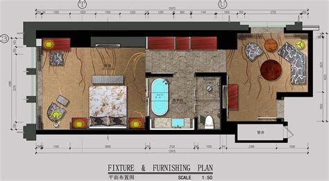 [云南]度假景区两层别墅样板房设计方案-室内方案文本-筑龙室内设计论坛