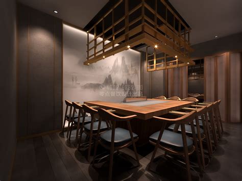 林之海·北海道铁板烧餐厅设计方案文本-室内方案文本-筑龙室内设计论坛