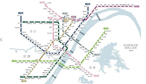 最新武汉地铁线路图_爱妻地铁