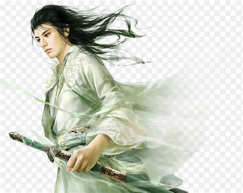 持剑古风头像图片