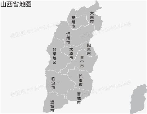 山西省忻州市旅游地图高清版_山西地图_初高中地理网