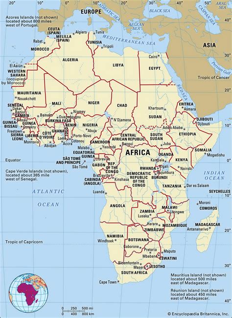 Regions Of Africa - WorldAtlas