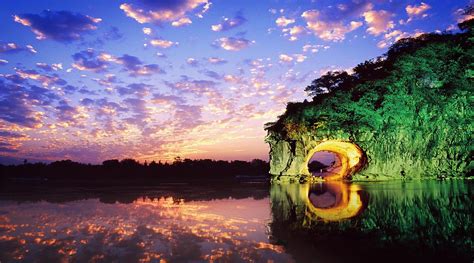 11月旅游去哪里好？桂林最合适景点攻略推荐。_大圩古镇