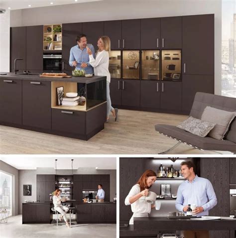 浅灰色调现代感厨房 - 德国柏丽设计效果图 - 每平每屋·设计家