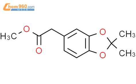 38515-62-7_1,3-Benzodioxole-5-acetic acid, 2,2-dimethyl-, methyl ...