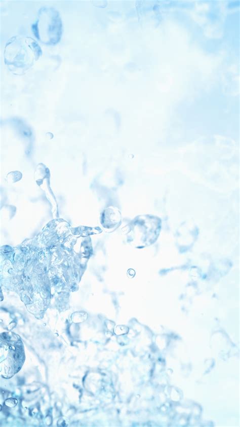 水珠大气补水H5背景素材 - 当图网