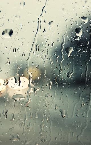 窗户上滑落的唯美雨滴壁纸 第2页-ZOL手机壁纸