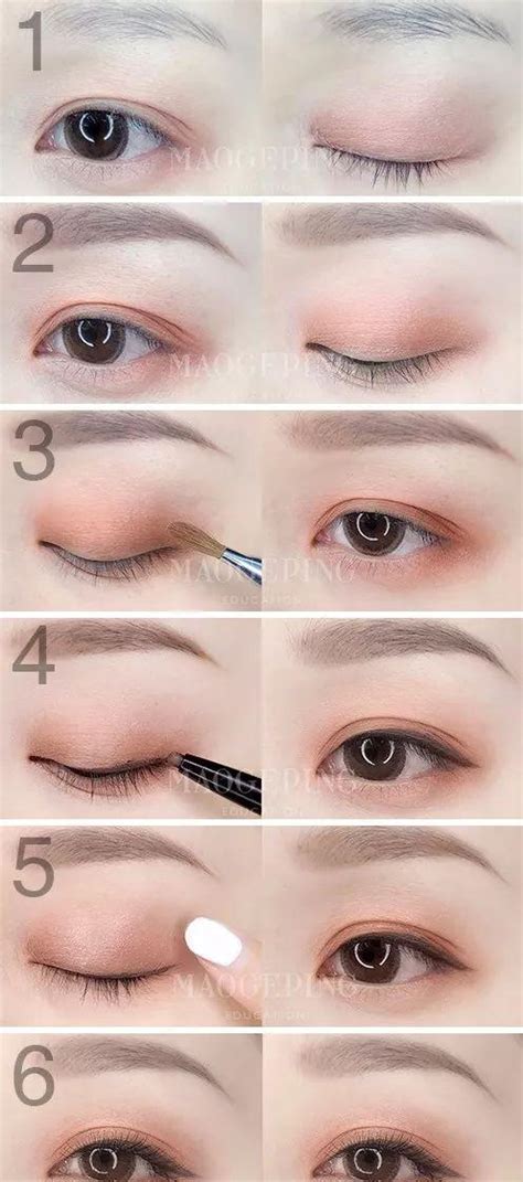非主流头像眼影画法