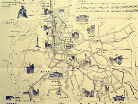 丽江古城地图 旅游