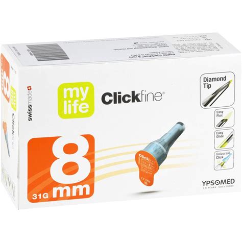 MYLIFE Clickfine Pen-Nadeln 8 mm, 100 St - günstig bei - Fliegende ...