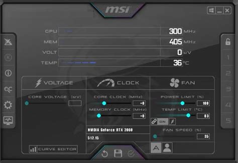 MSI Afterburner(微星显卡超频工具)中文官方版 v4.6.2下载 - 艾薇下载站