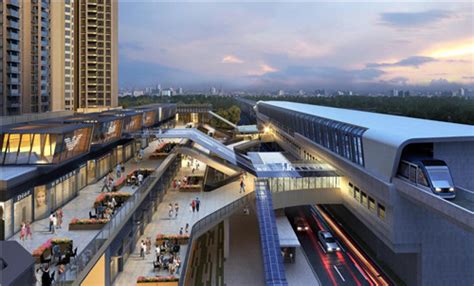 上海莲花路地铁上盖商业广场-上海筑仟城市形象设计有限公司