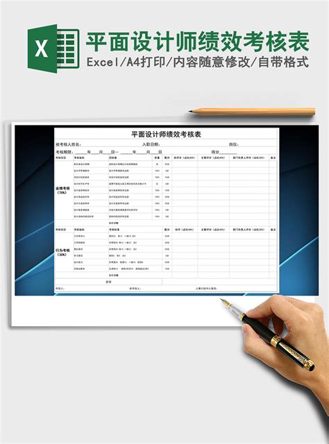 绩效考核方案流程Excel图片-正版模板下载400141238-摄图网