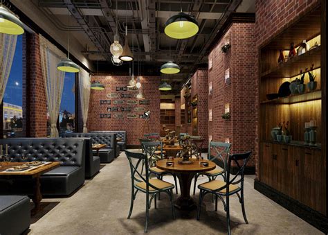 阳光不锈咖啡厅-建e室内设计网-设计案例