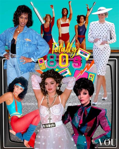 The 80s Was One Of The Most Eclectic Decades In Fashion Stock Photo ...