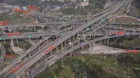 导航都看哭了！重庆最复杂立交桥完工-图闻天下-锦程物流网