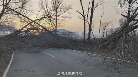 青海海东民和县村民讲述地震时逃生经历