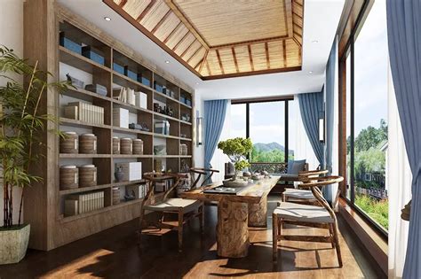 书房＋茶室，这才是新中式设计的最佳组合！ - 知乎