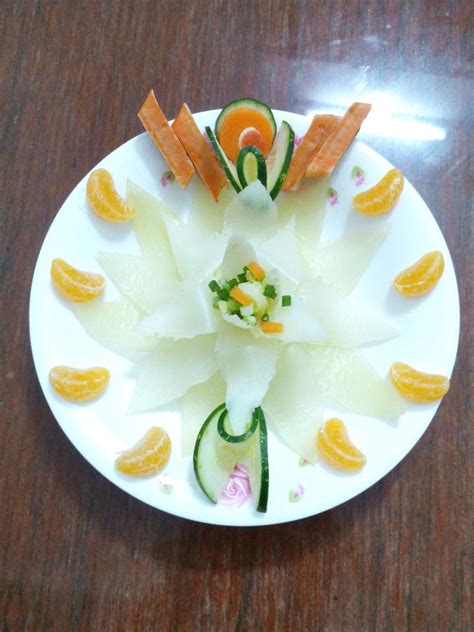6种家常蔬菜摆盘花样图切法整合-聚餐网