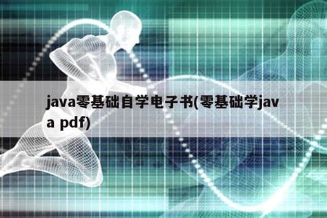 java零基础自学电子书(零基础学java pdf)|仙踪小栈