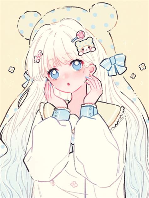 三丽鸥动漫女生头像古风画