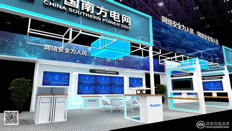 中国南方电网-展览模型总网