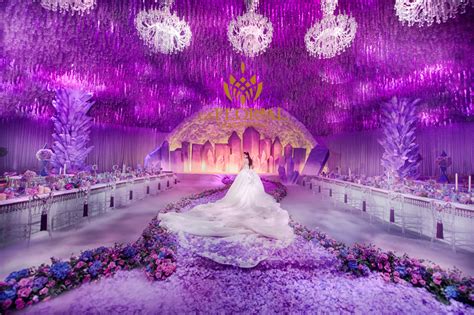 浪漫紫藤花梦幻婚礼《WAIT》-来自花艺师—高尚客照案例 |婚礼时光